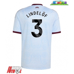 Aston Villa Victor Lindelof #3 Tercera Equipación 2026-27 Manga Corta